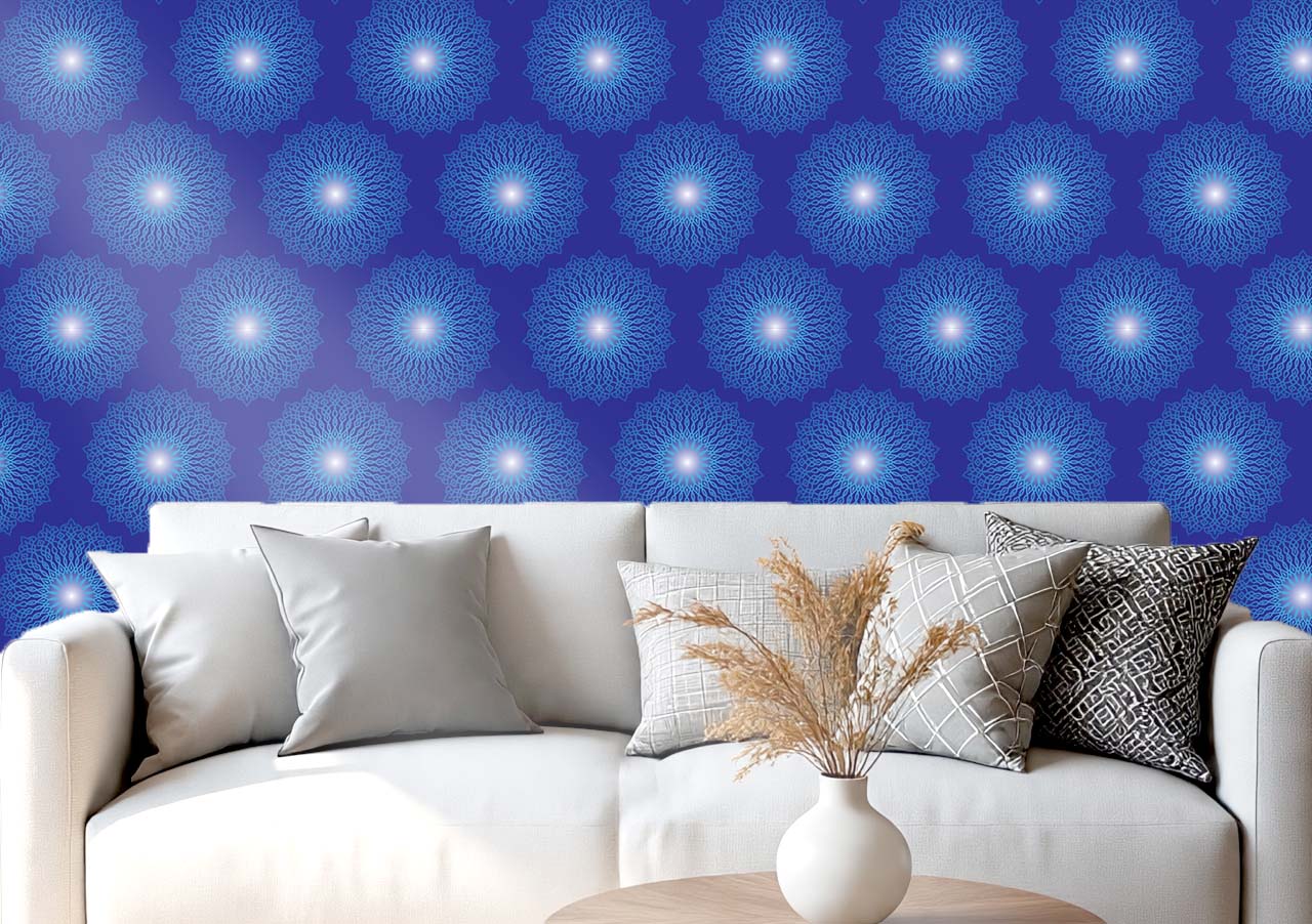 Vector Seamless Floral Geometric Pattern Pack - Image 4